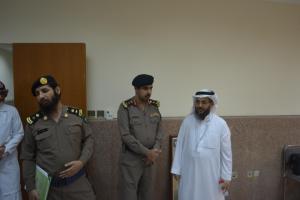 Jamoum Department of Chemistry Holds (How to Deal with Chemical Substances) Course for Civil Defense Officers